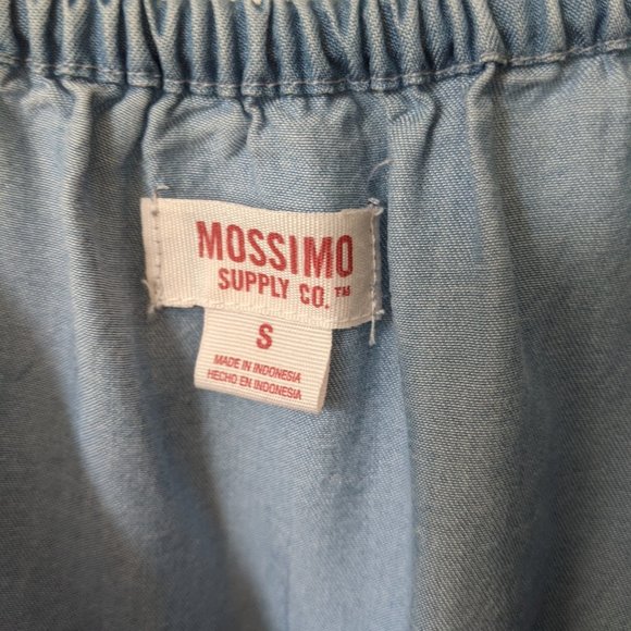 Mossimo Chambray Tiered Sundress S - Picture 3 of 6